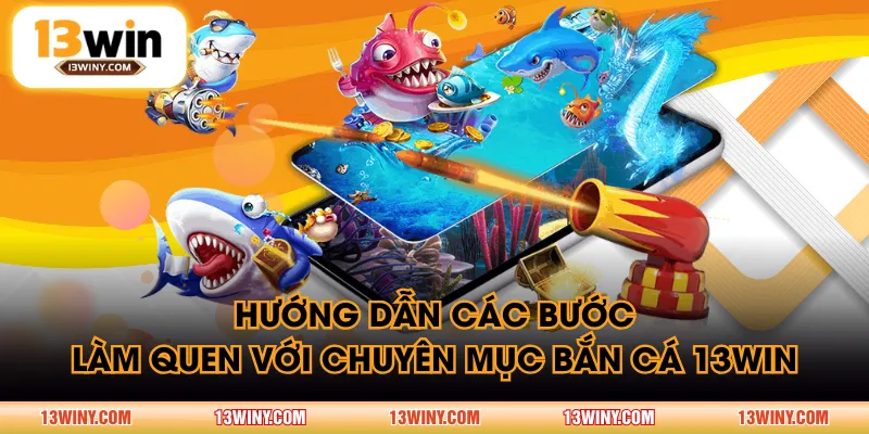 Hướng dẫn các bước làm quen với chuyên mục Bắn Cá 13WIN